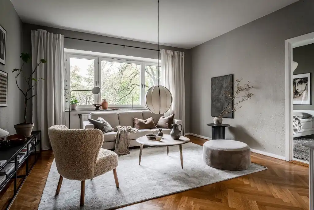What Color Curtains Go with Gray Walls