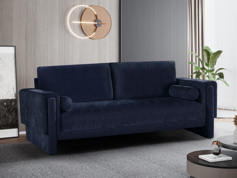 Chenille sofa