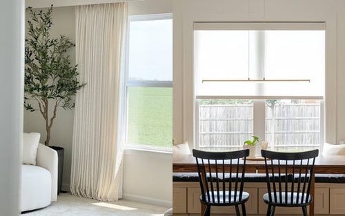 Curtains vs Blinds